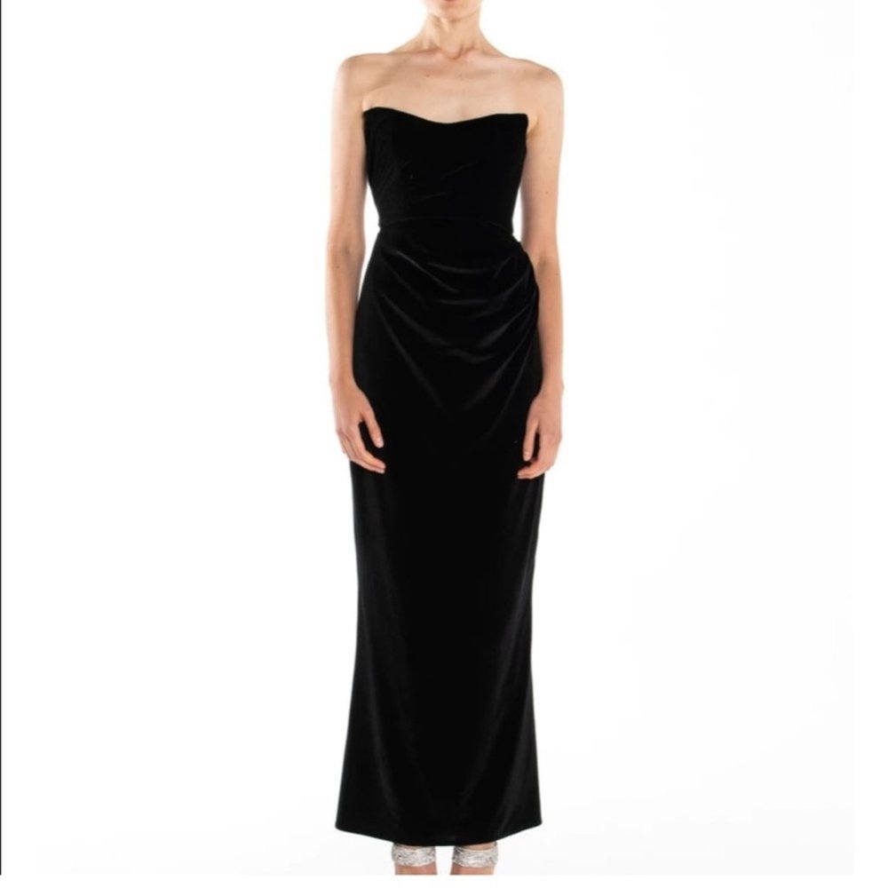 THE BAR OLIVER GOWN IN BLACK  - SIZE 4 - NEW W TAG